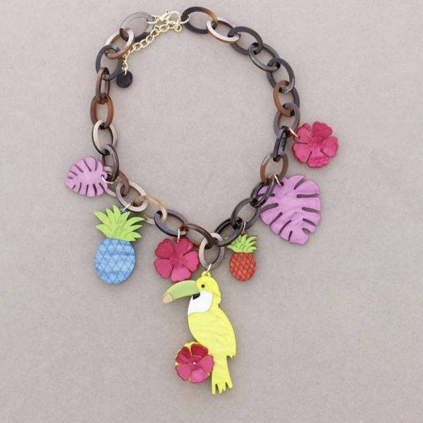 Collar Eslabones Loro - Imagen 2