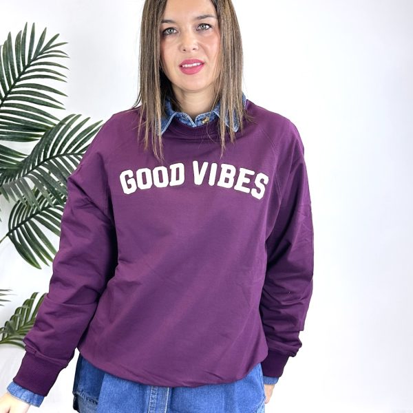 Sudadera Good Vibes