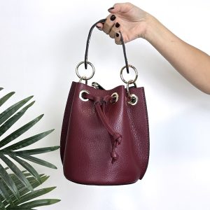 Bolso Bombonera Piel