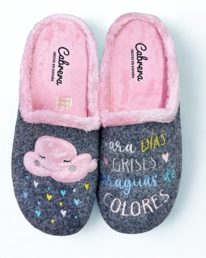 Zapatilla Cabrera Paraguas de Colores