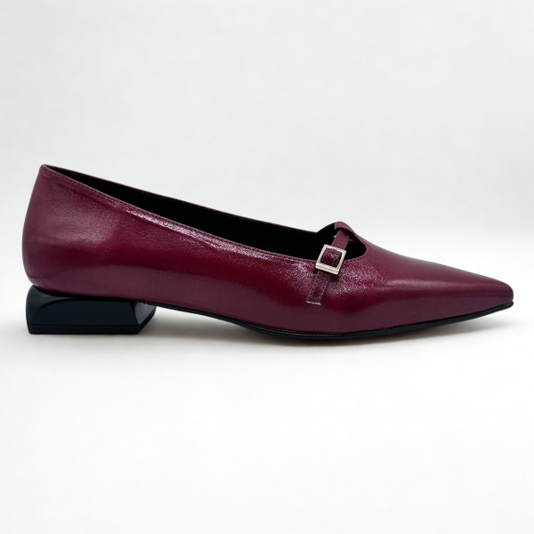 Zapato Daniela Vega Burdeos