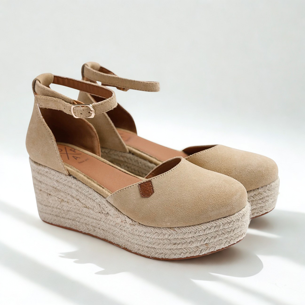 Cuña Popa Cantalar Serraje Beige - Imagen 4