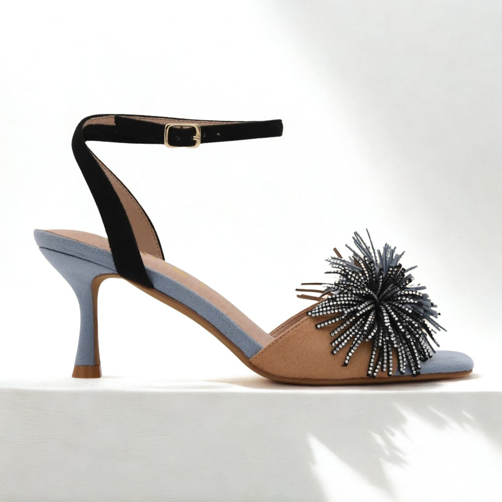 Sandalia Azarey Strass - Imagen 2