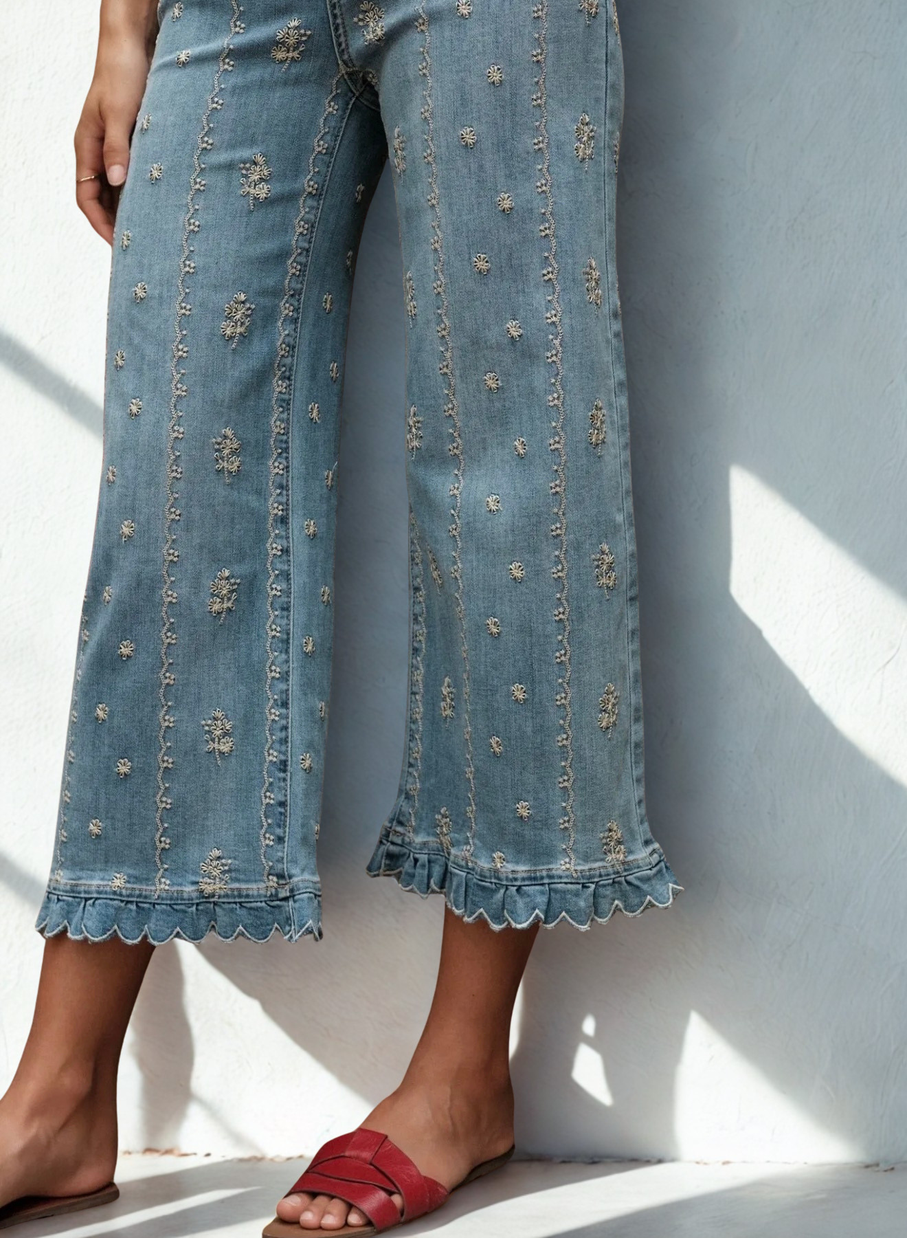 Pantalón Bordado - Imagen 3