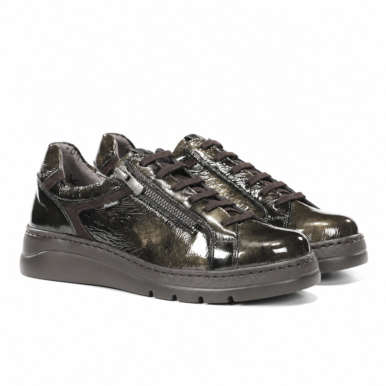 Zapatilla Fluchos Pompas Kaki - Imagen 3