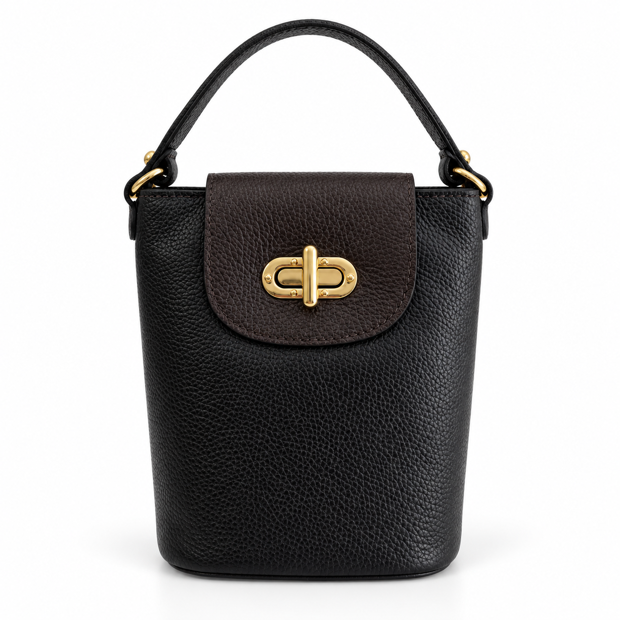 Bolso Cubo Piel - Imagen 4