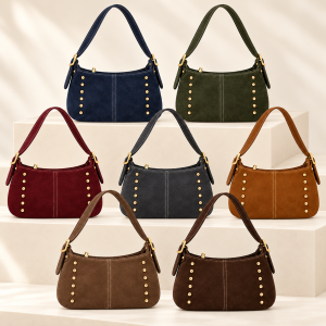 Bolso Piel Tachas