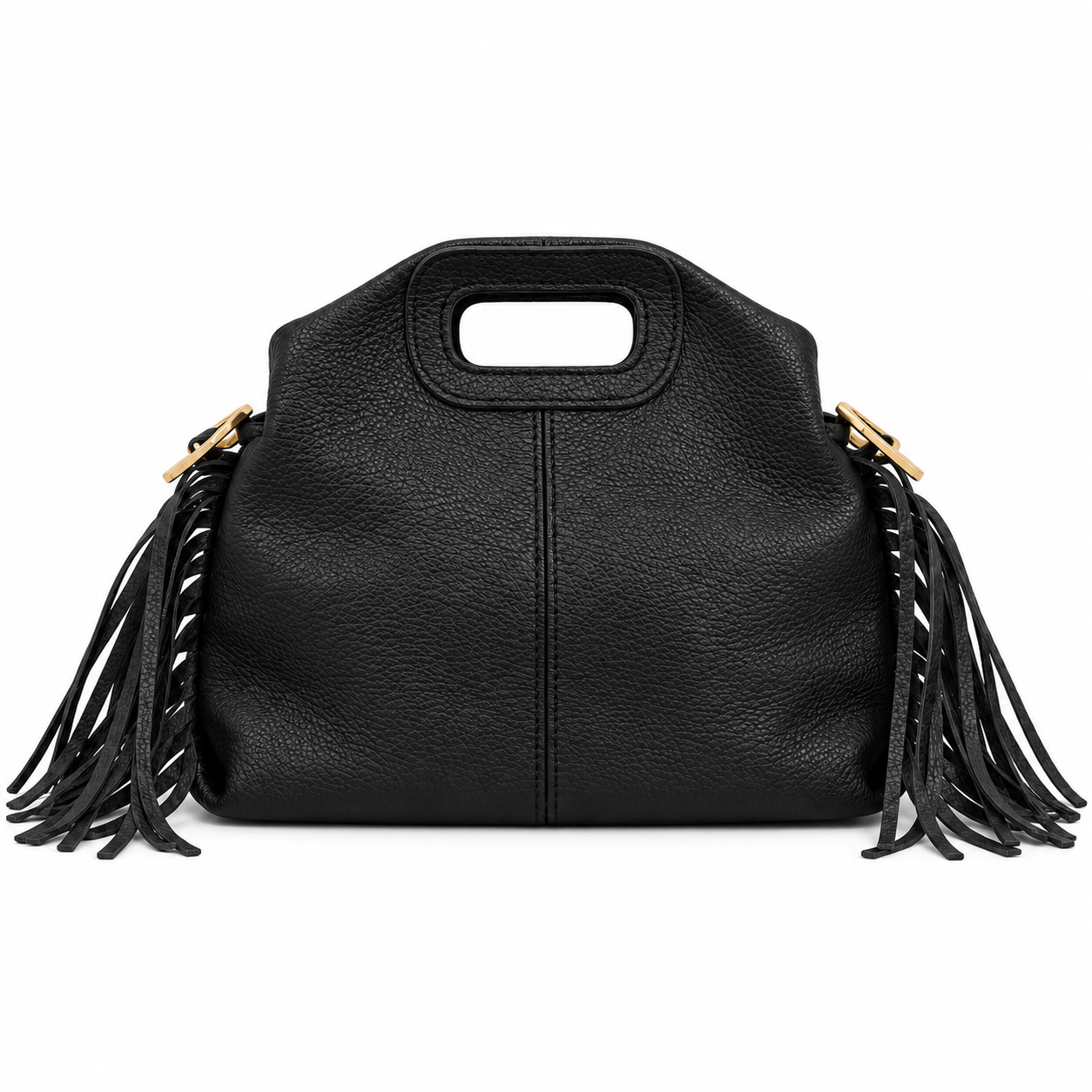Bolso Bandolera Piel Flecos - Imagen 4