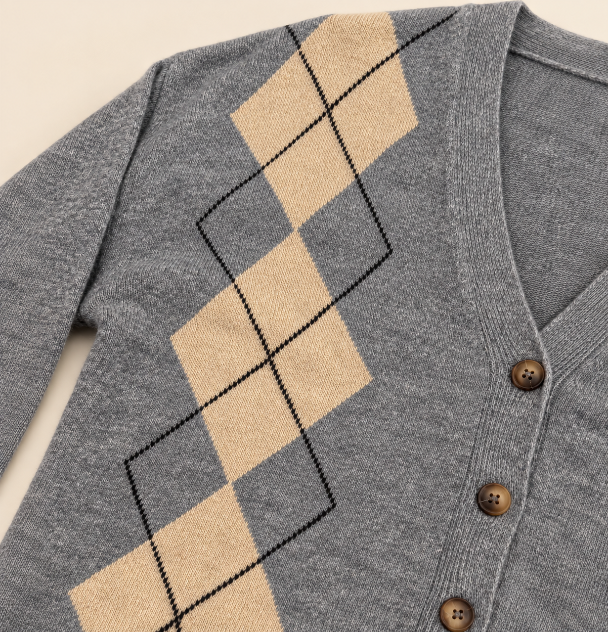 Cardigan Rombos - Imagen 4