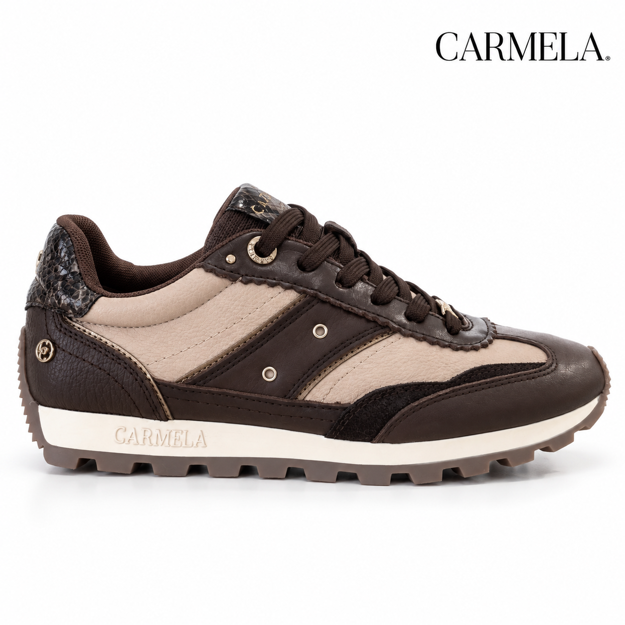 Zapatilla Carmela Marrón