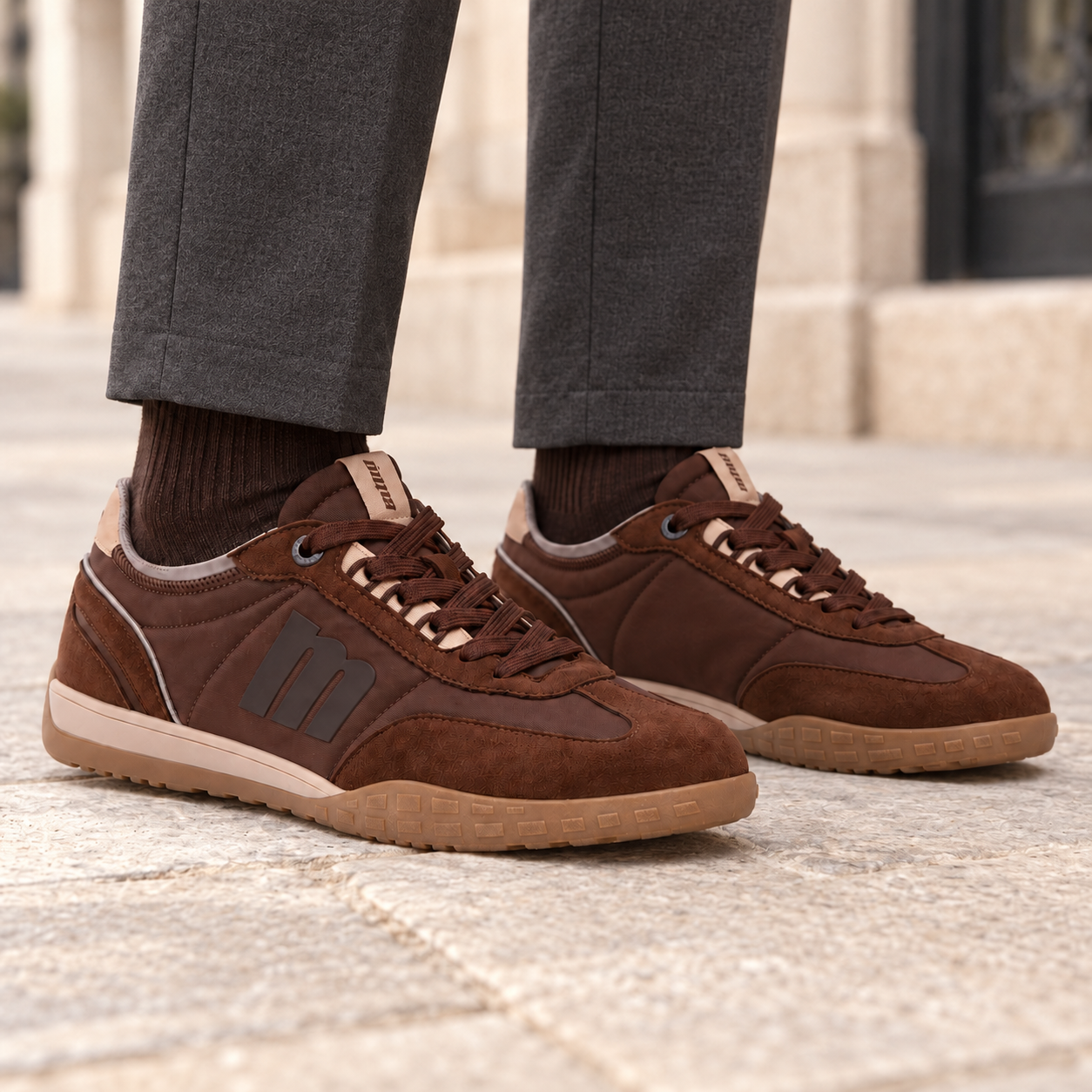 Zapatilla Mustang Basilea Marrón - Imagen 2