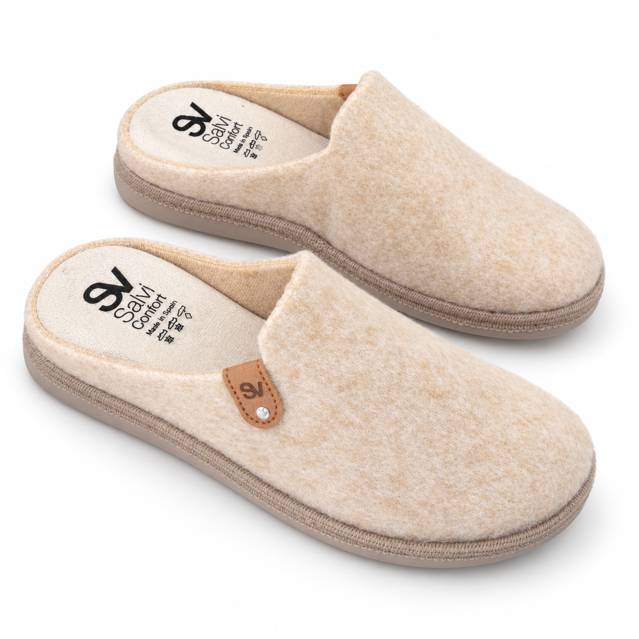 Zapatilla Salvi Elfo Crema - Imagen 4