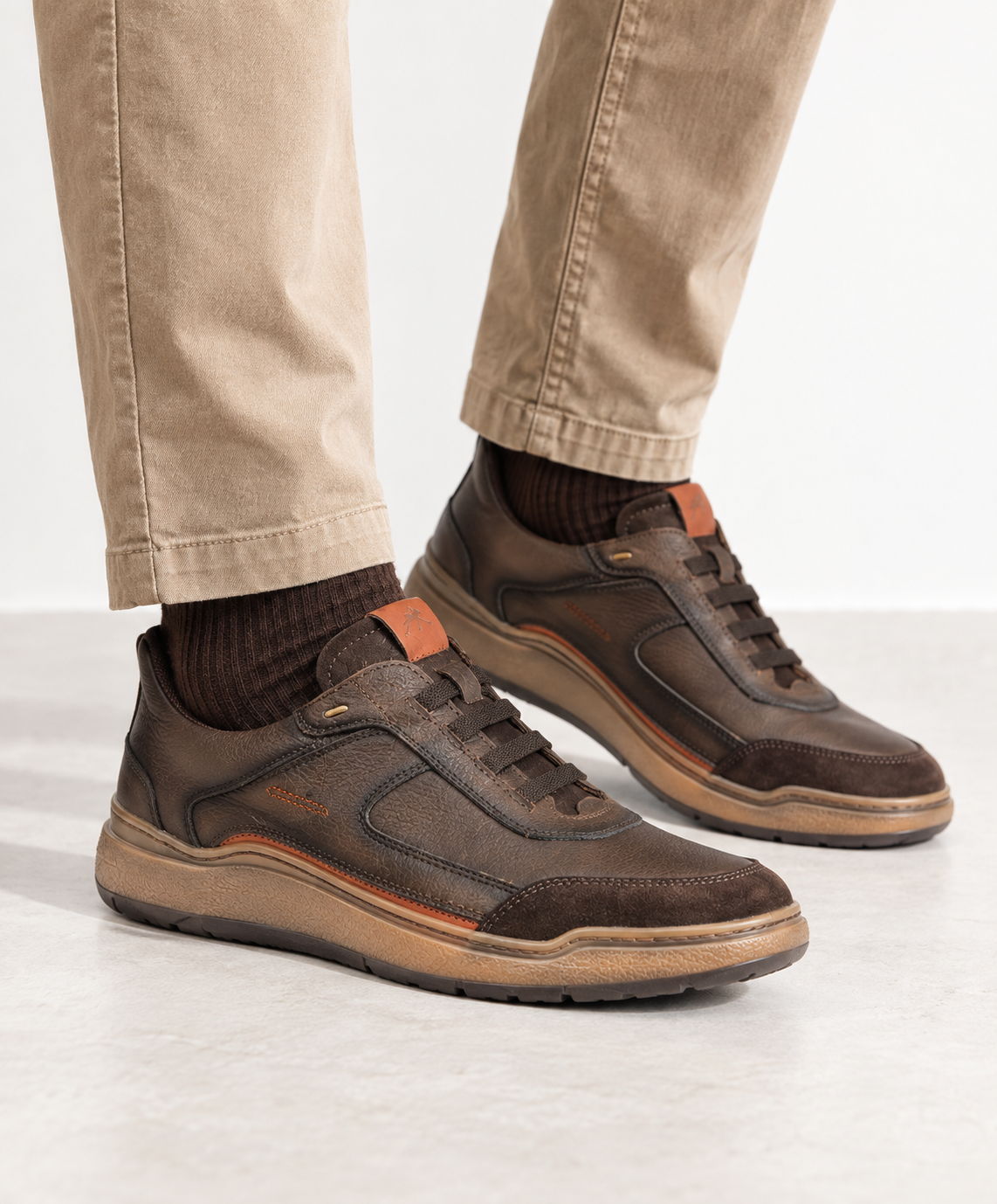 Zapato Fluchos Rocky Marrón - Imagen 2
