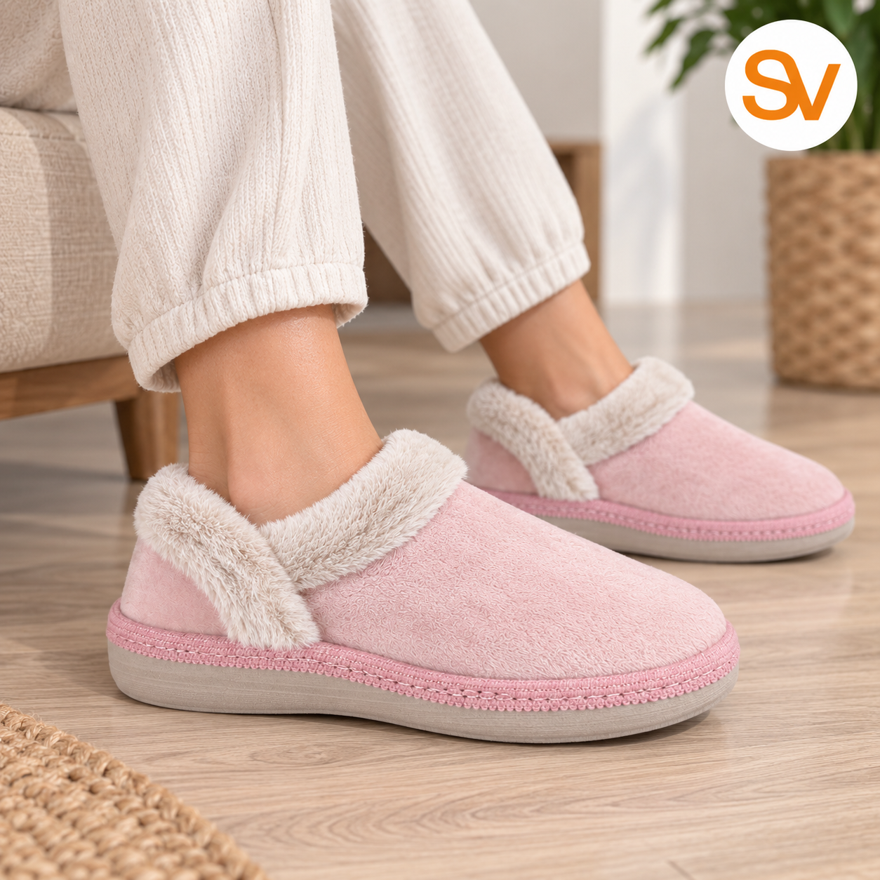 Zapatilla Salvi Suapel Rosa - Imagen 5