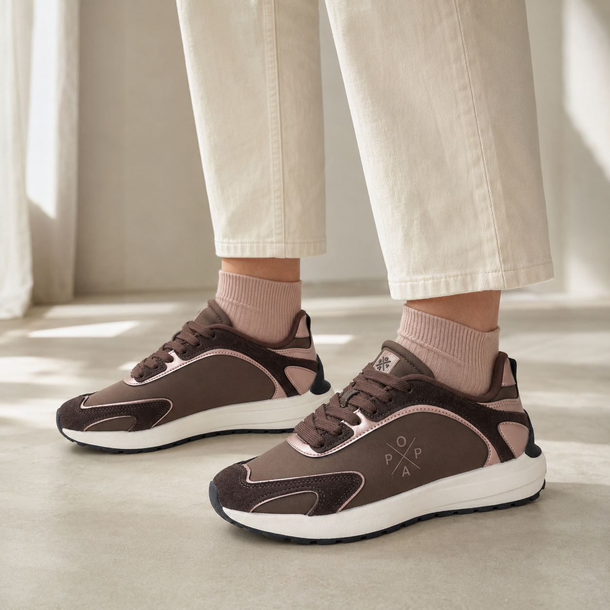 Zapatilla Popa Blake Marrón - Imagen 4