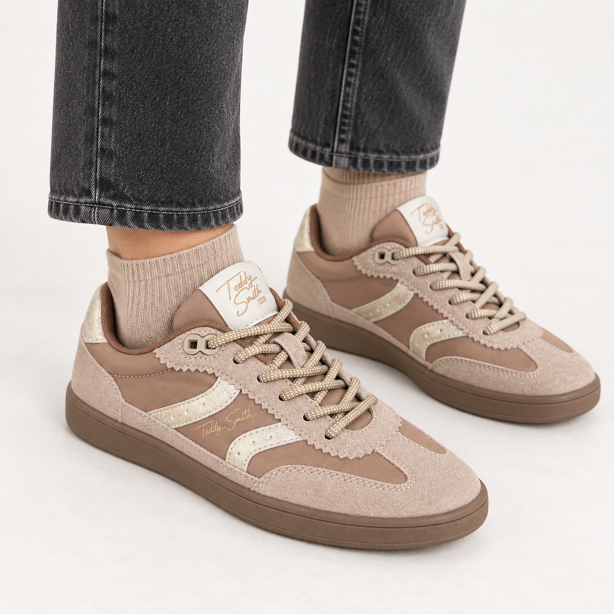 Zapatilla Teddy Smith Beige - Imagen 2
