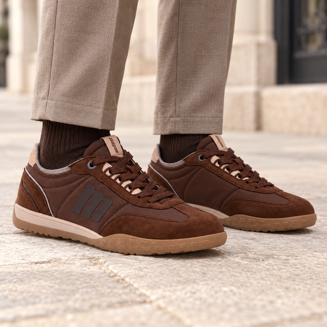 Zapatilla Mustang Basilea Marrón - Imagen 5