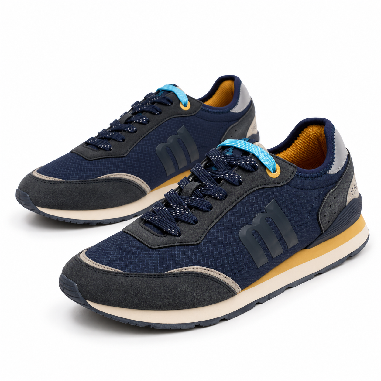 Zapatilla Mustang Joggo Azul - Imagen 4