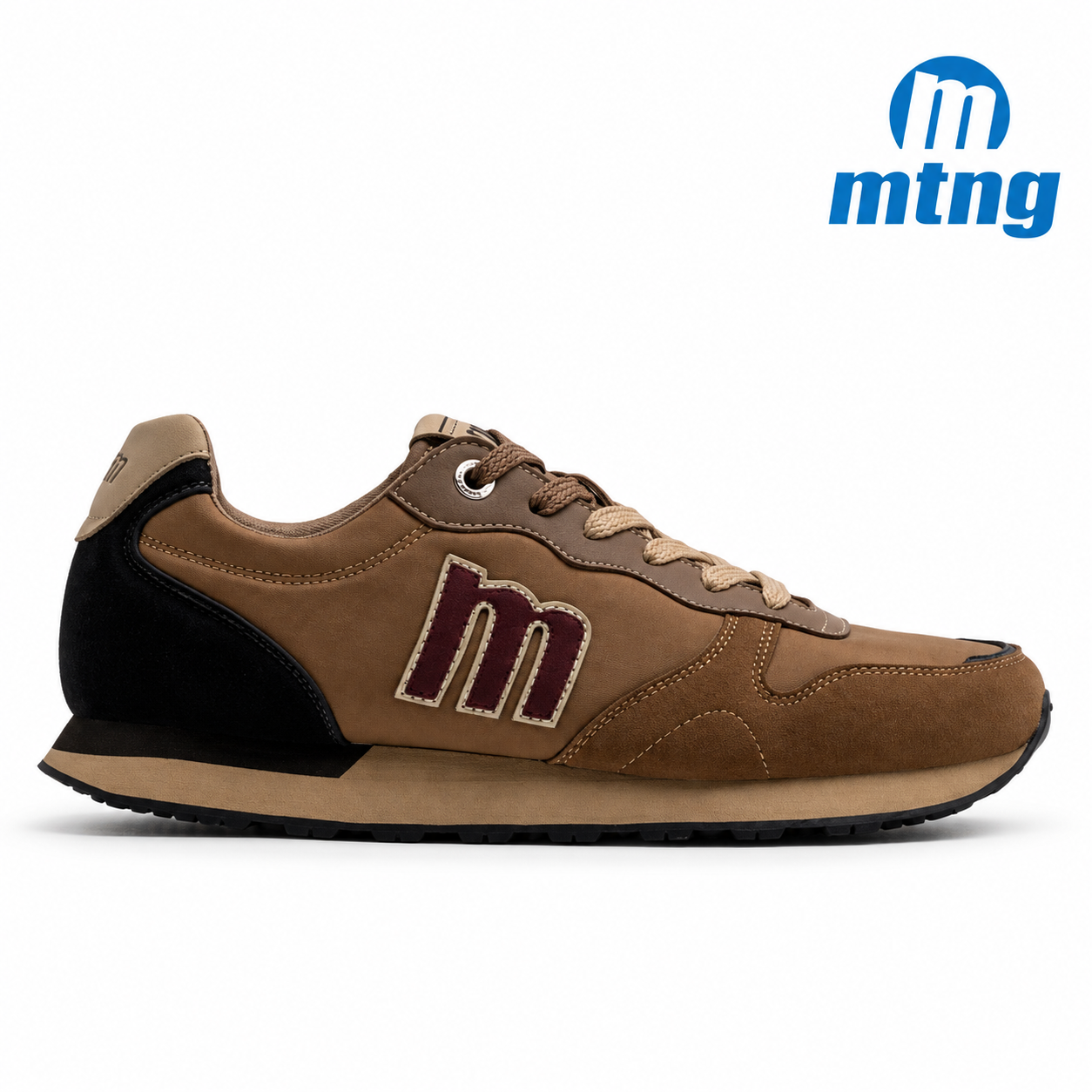 Zapatilla Mustang Porland Marrón