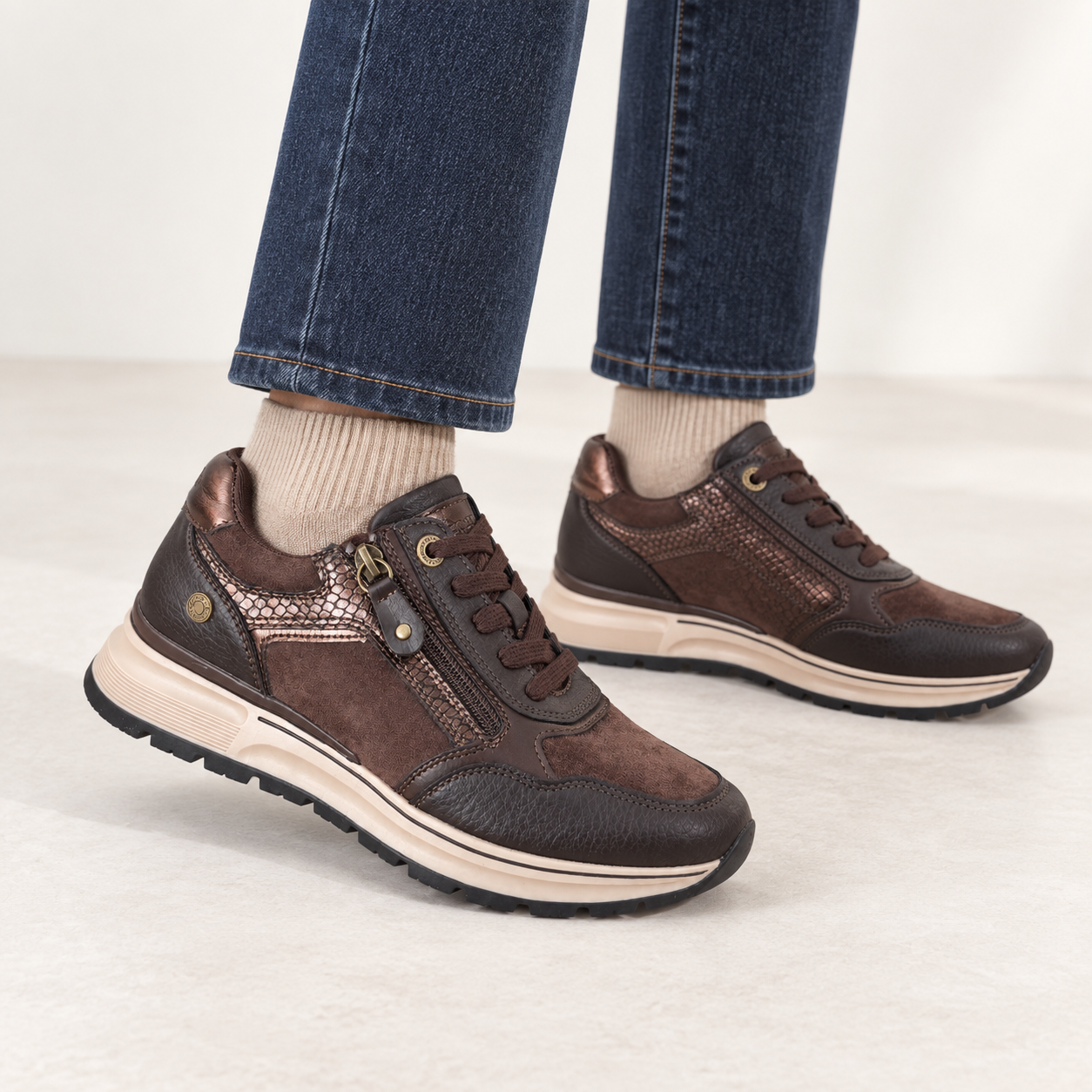 Zapatilla Refresh Marrón - Imagen 5