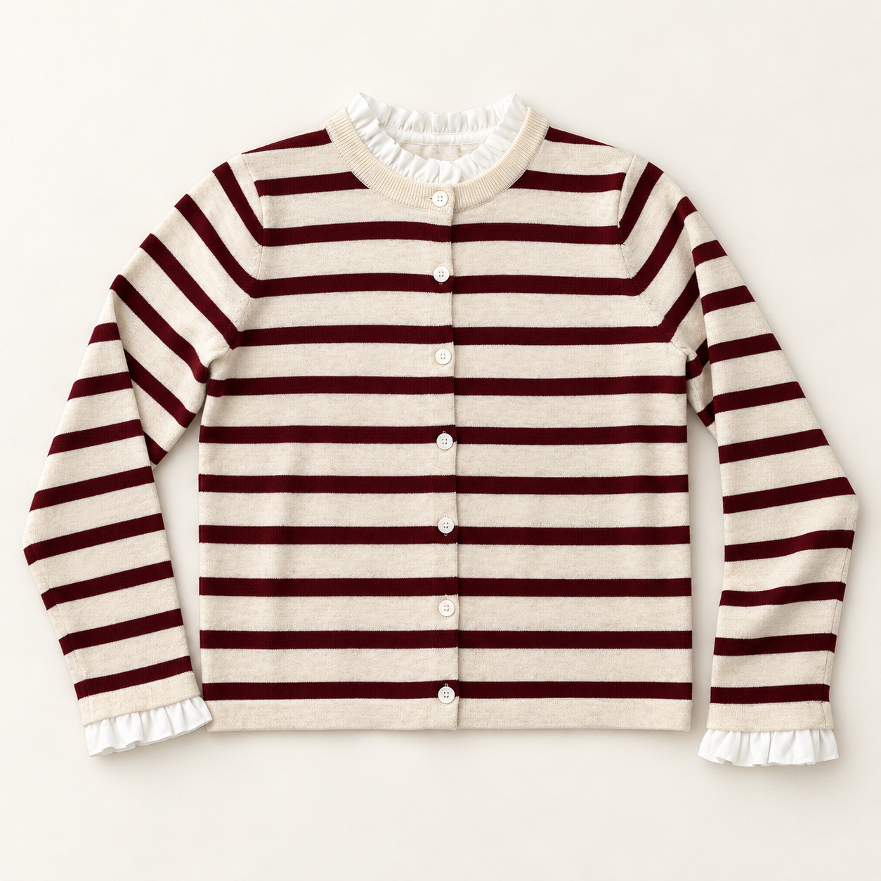 Chaqueta Rayas Volante