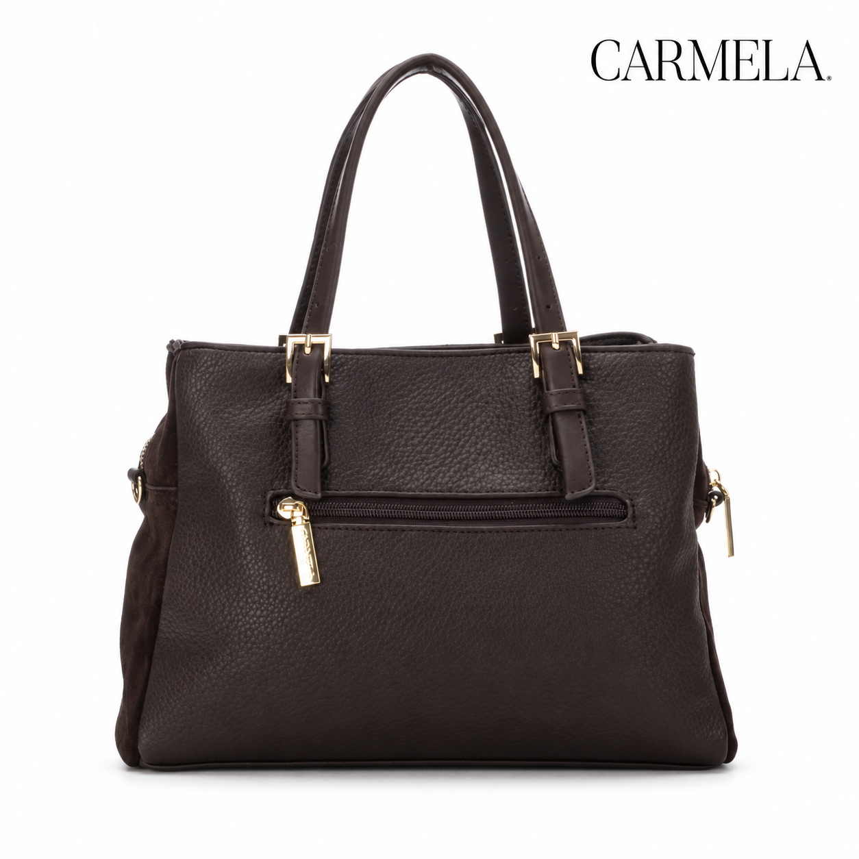 Bolso Carmela Piel Marrón - Imagen 2