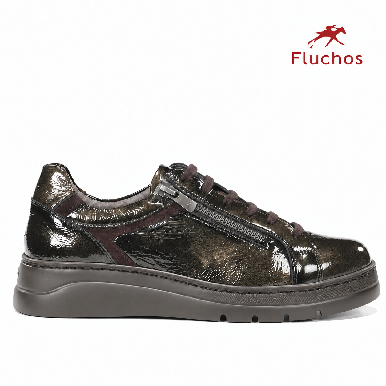 Zapatilla Fluchos Pompas Kaki