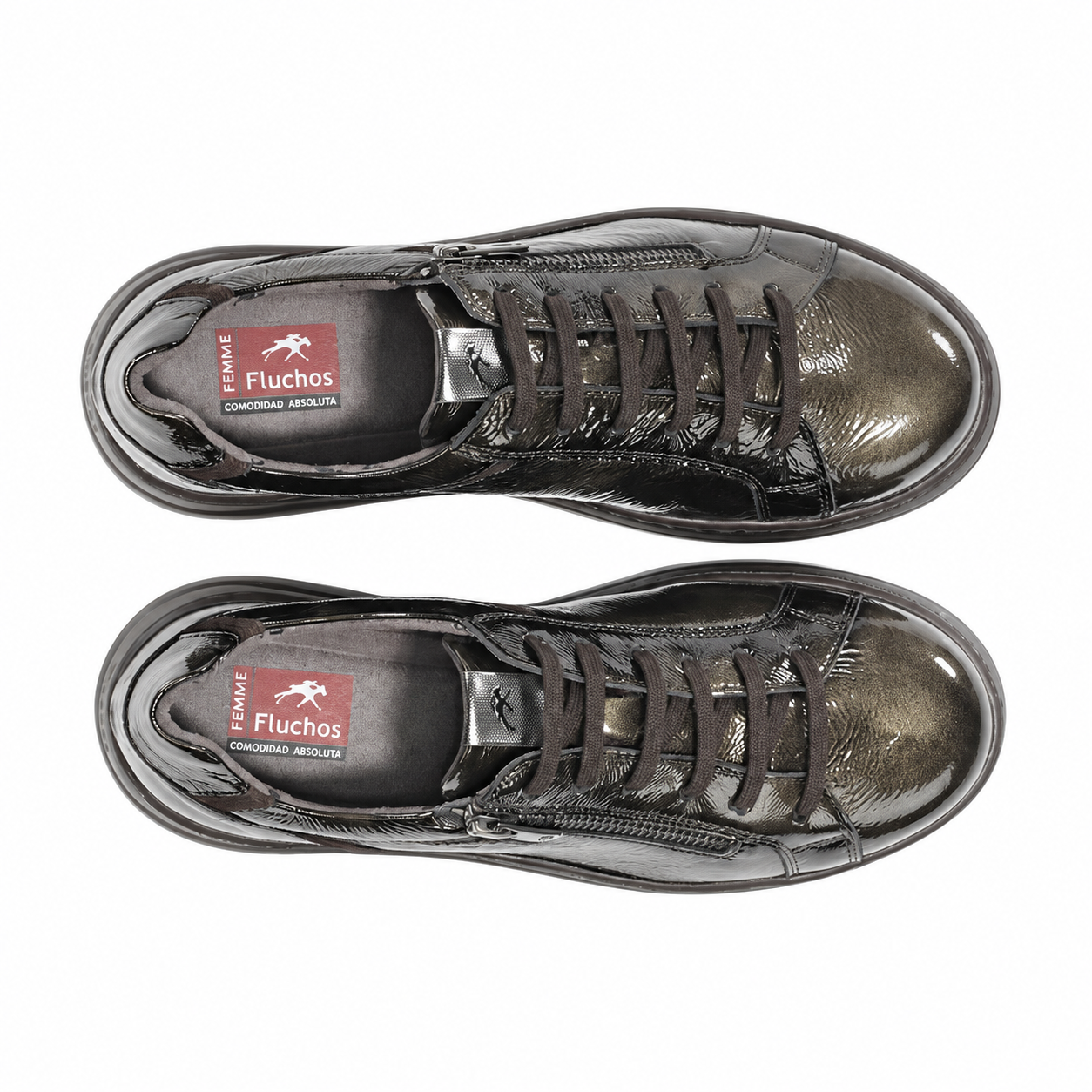 Zapatilla Fluchos Pompas Kaki - Imagen 5