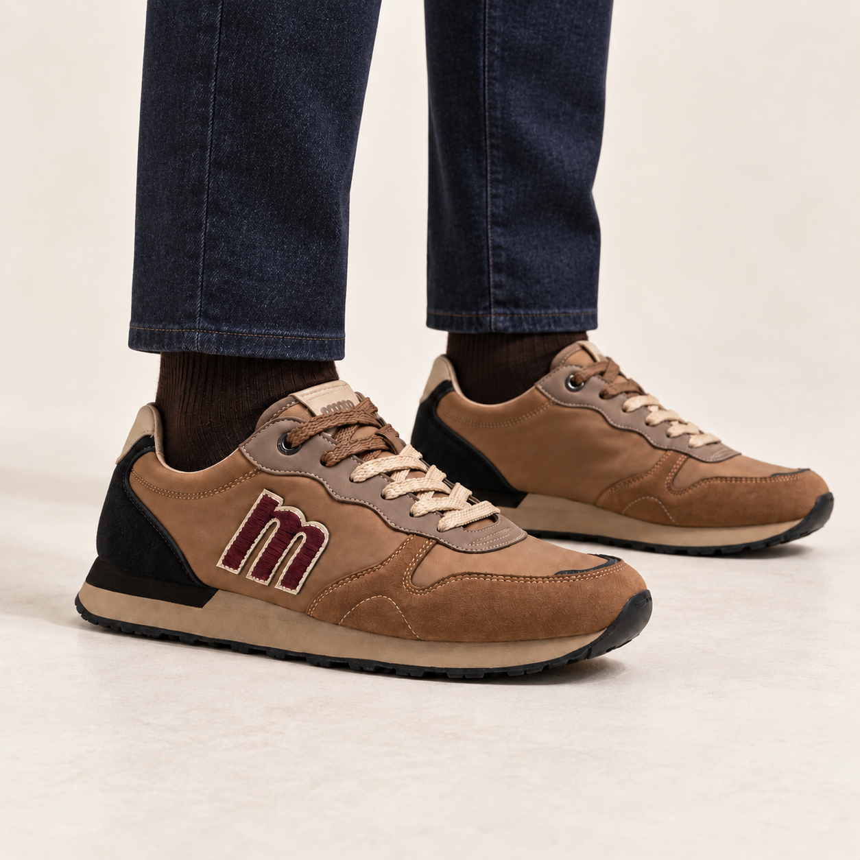 Zapatilla Mustang Porland Marrón - Imagen 5