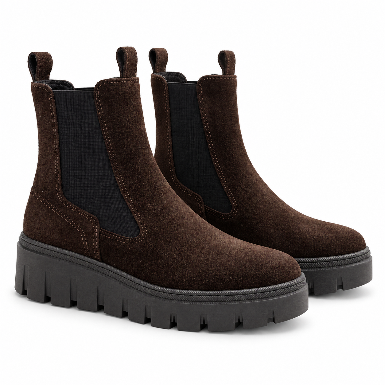 Bota Tamaris Chelsea Marrón - Imagen 3