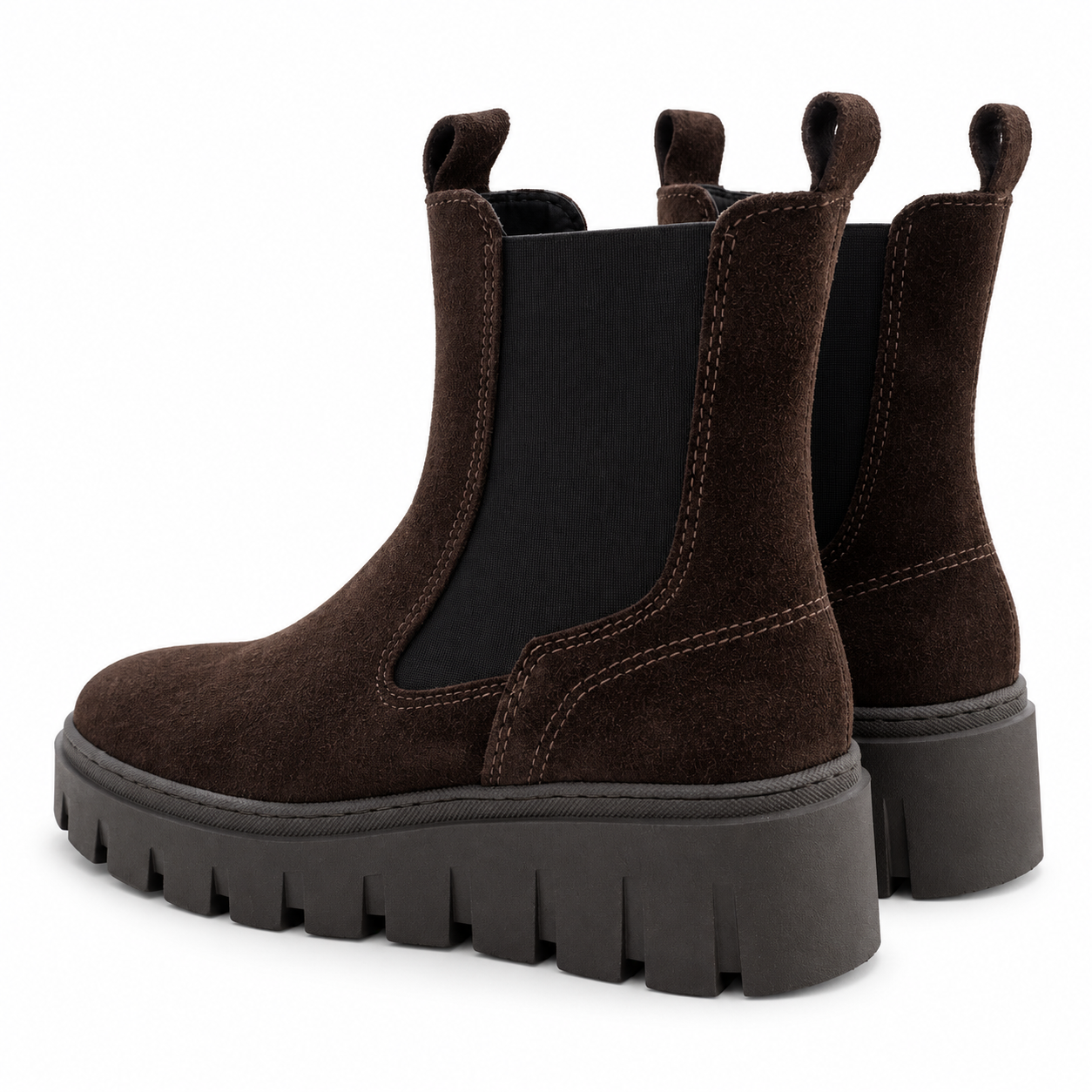 Bota Tamaris Chelsea Marrón - Imagen 4