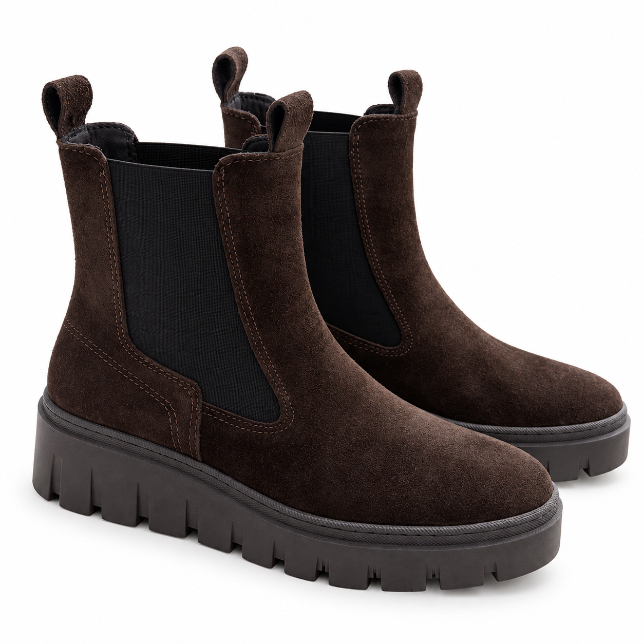 Bota Tamaris Chelsea Marrón - Imagen 5