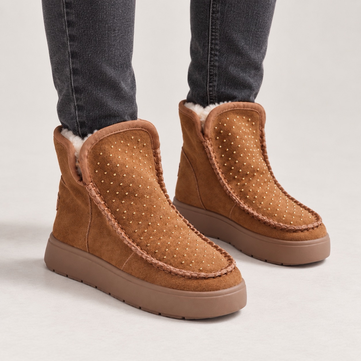 Bota Gioseppo Australiana Tachas - Imagen 3