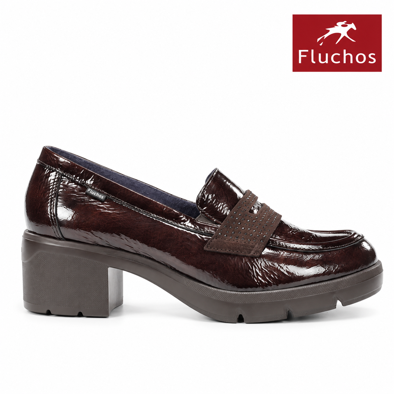 Mocasín Fluchos Fugaz Marrón