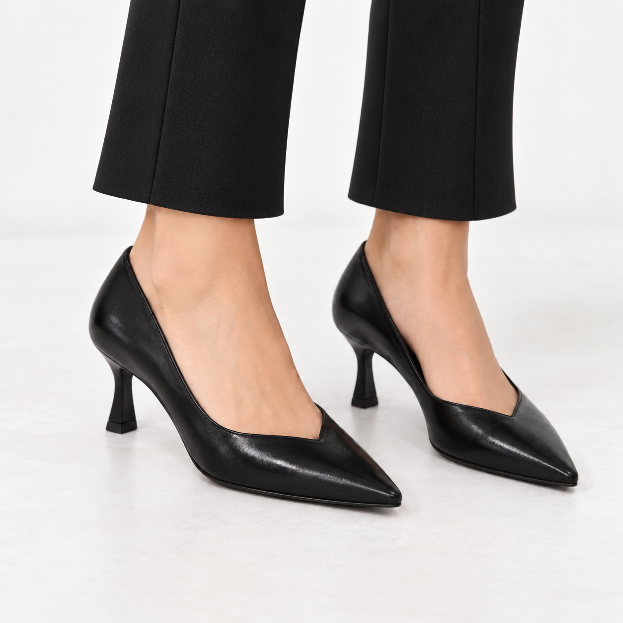 Zapato Daniela Vega Salón Negro - Imagen 8
