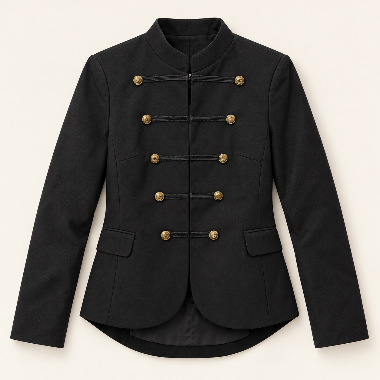 Chaqueta Militar Negra - Imagen 3