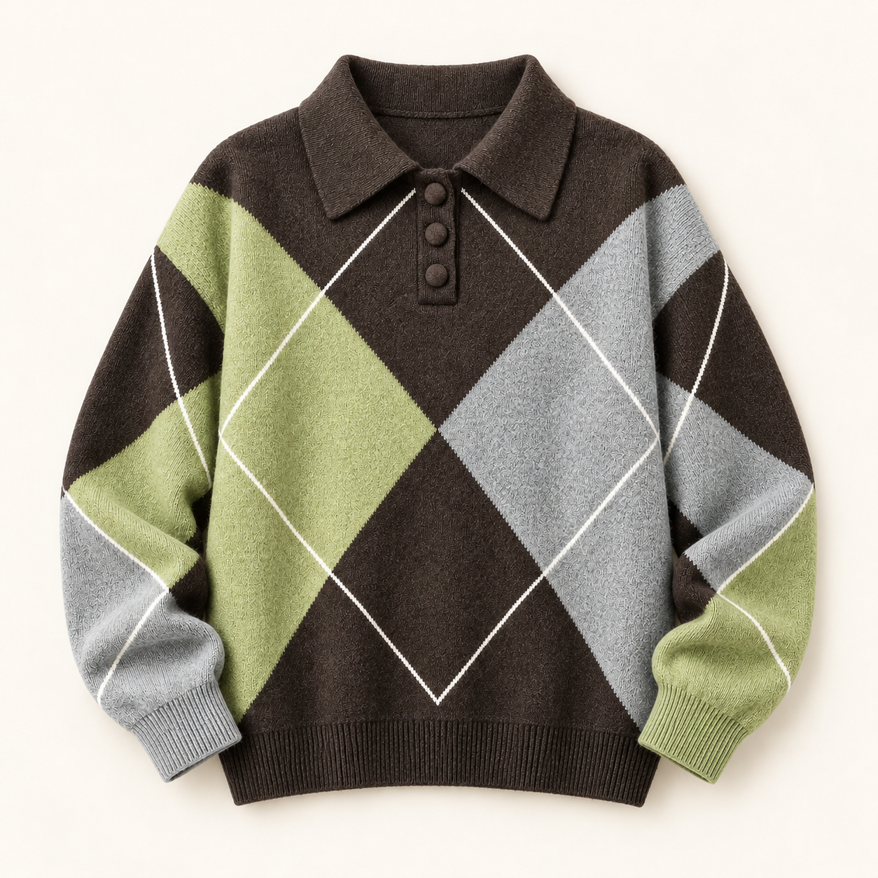 Jersey Polo Rombos - Imagen 4