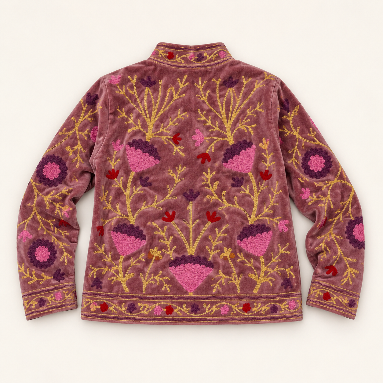 Chaqueta Terciopelo Bordada - Imagen 4