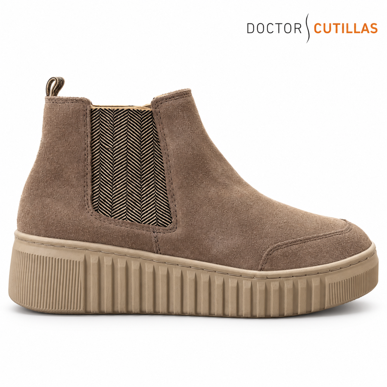 Botín Doctor Cutillas Taupe