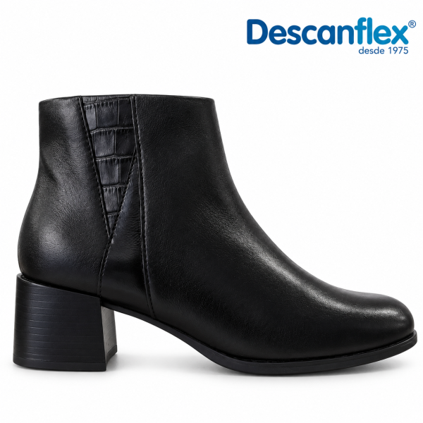 Botín Descanflex Negro