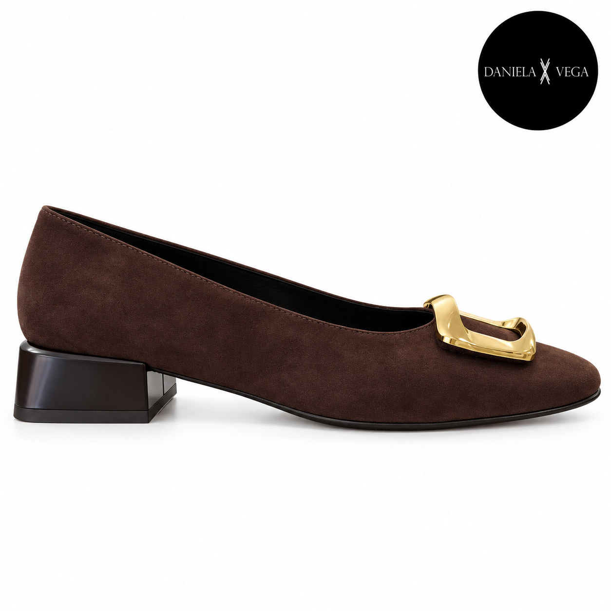 Zapato Daniela Vega Adorno Marrón