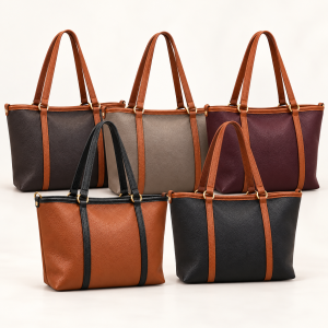 Bolso Piel Combinado