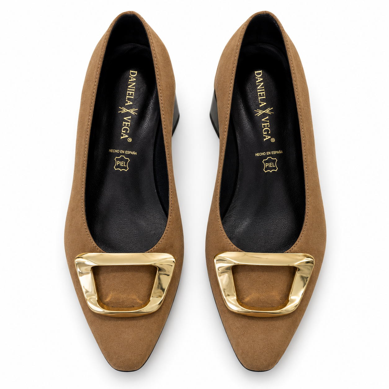Zapato Daniela Vega Adorno Taupe - Imagen 5