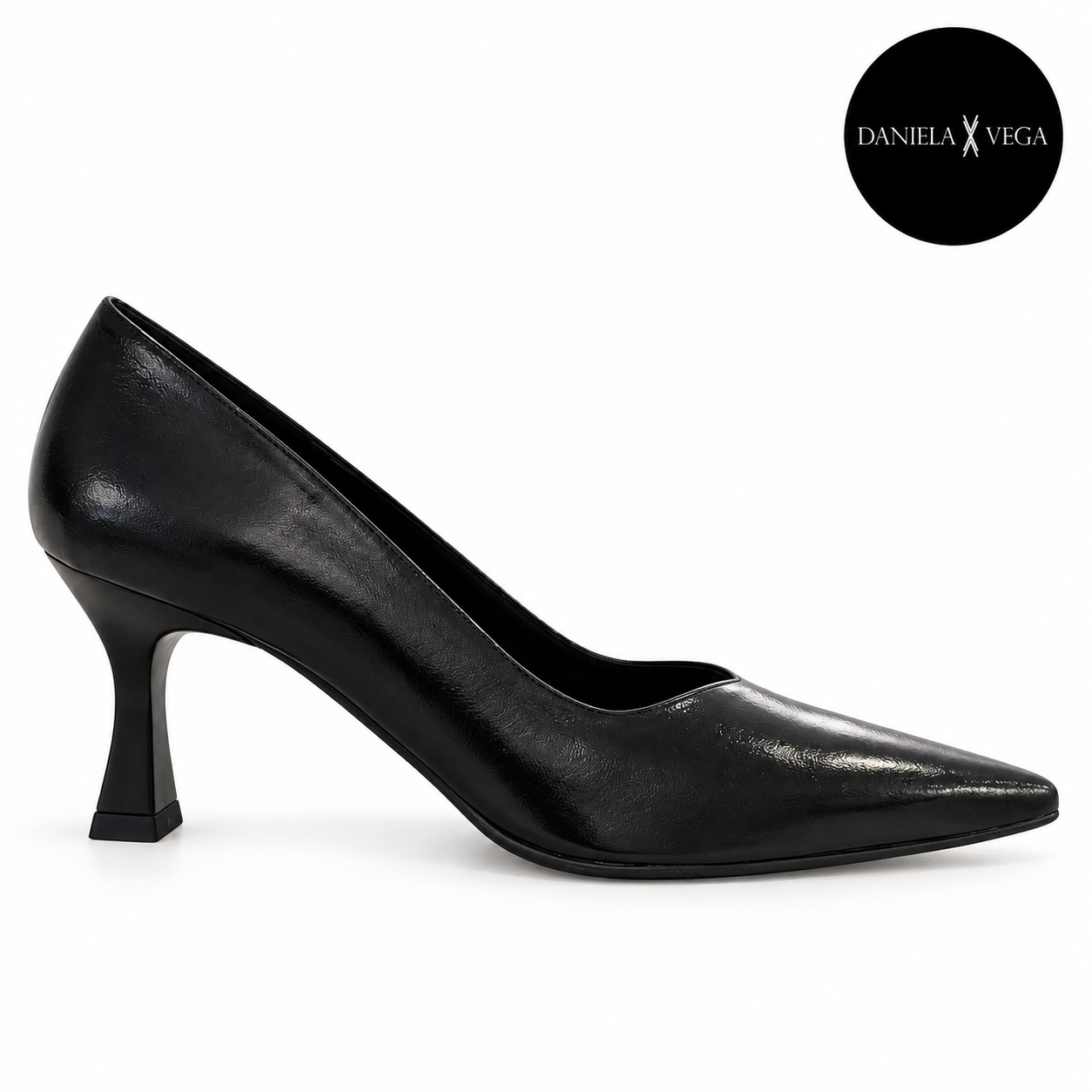 Zapato Daniela Vega Salón Negro
