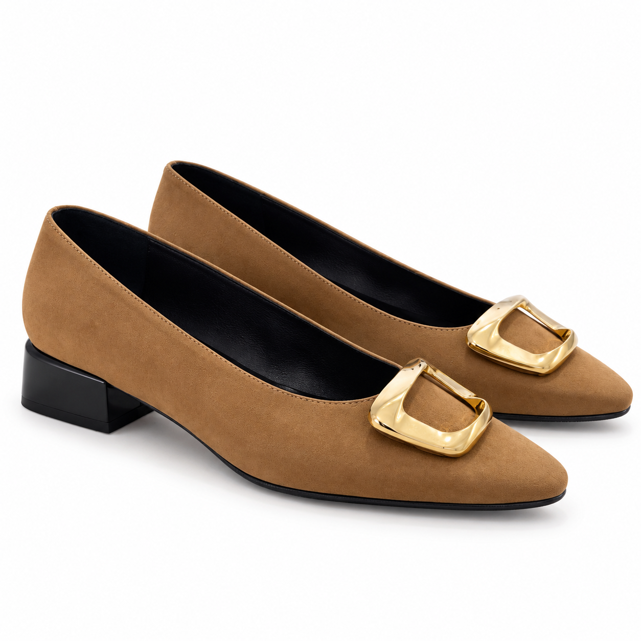 Zapato Daniela Vega Adorno Taupe - Imagen 3
