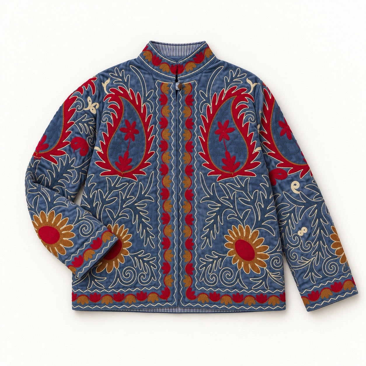 Chaqueta Terciopelo Bordada - Imagen 3