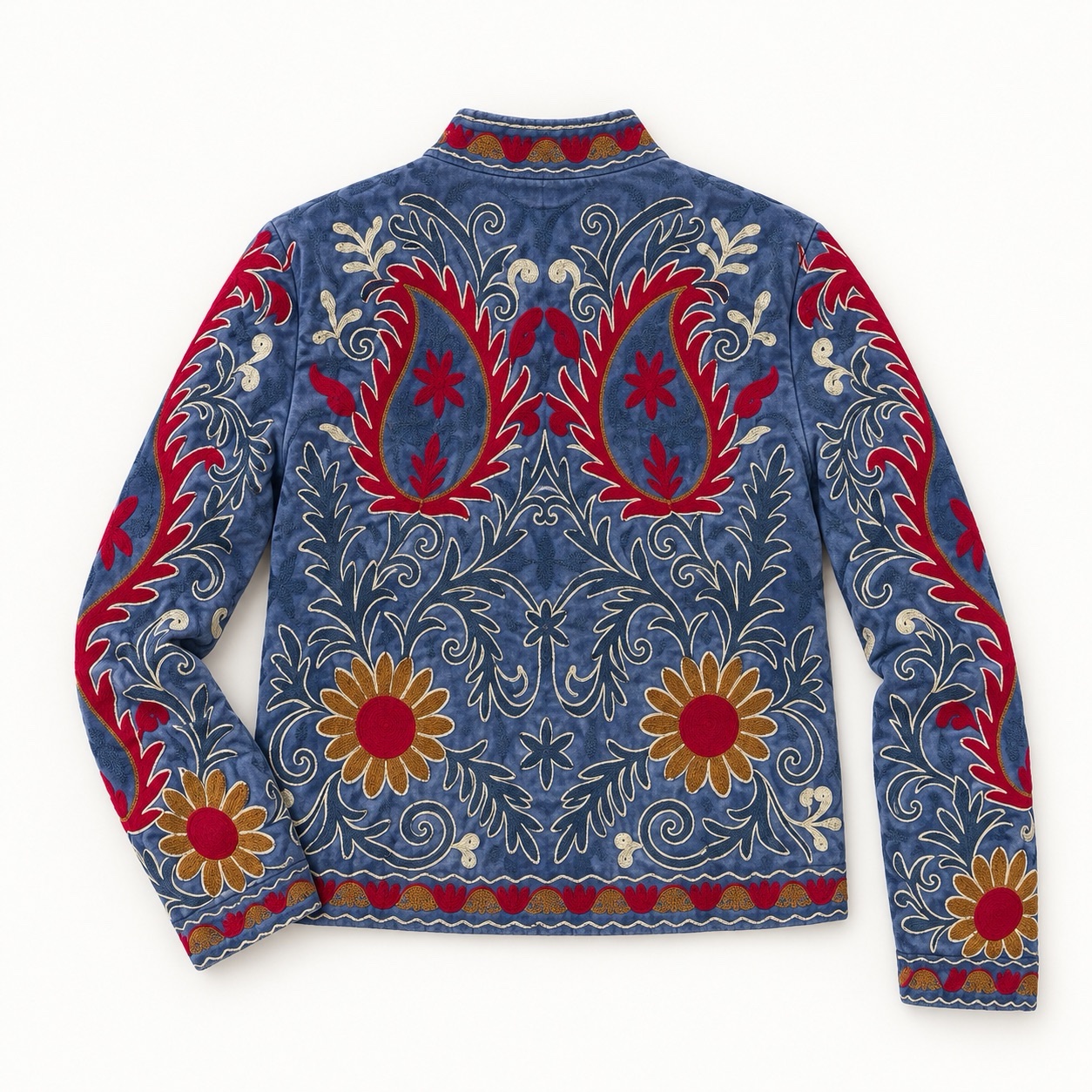 Chaqueta Terciopelo Bordada - Imagen 2