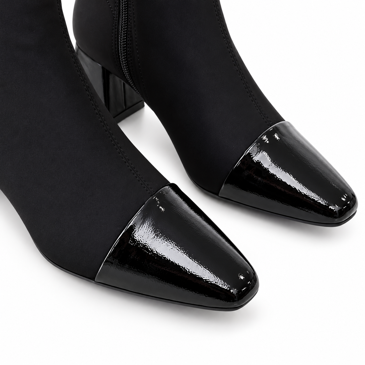 Botín Azarey Combinado Negro - Imagen 6