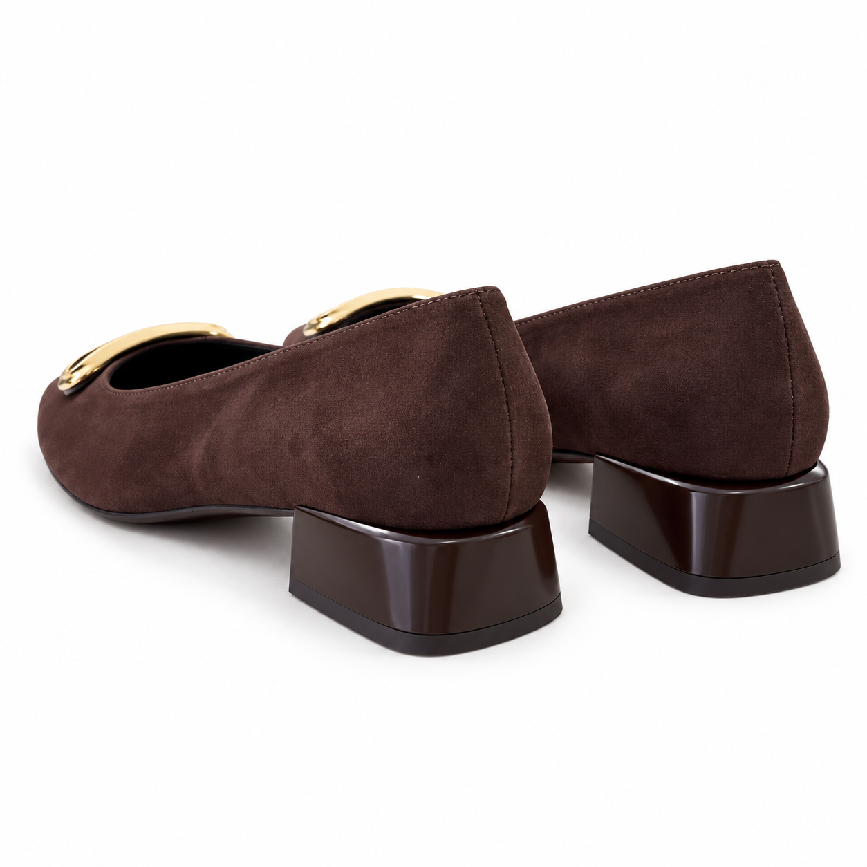 Zapato Daniela Vega Adorno Marrón - Imagen 6
